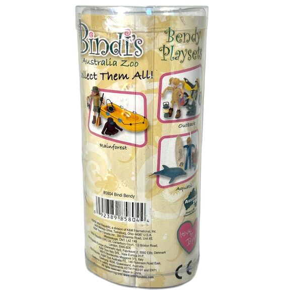 Vintage Bindi’s Australia Zoo Bendy Doll Steve Irwin Wildlife Collectible Toy - Picture 3 of 6